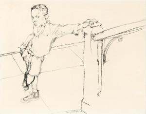 feelings tom 1933-2003,Untitled (Young Boy),1975,Swann Galleries US 2021-04-22