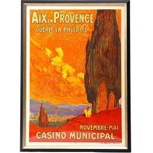 FEGUIDE Marcel 1888-1968,Aix en Provence - Casino Municipal,Ripley Auctions US 2015-03-07
