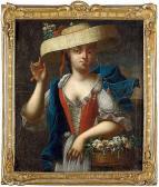 FEHLING Heinrich Christoph 1654-1725,Bildnis einer Dame als Flora,Galerie Bassenge DE 2015-05-29