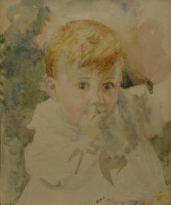 FEHR 1800-1800,Portrait d'enfant,1912,Dogny Auction CH 2014-03-18