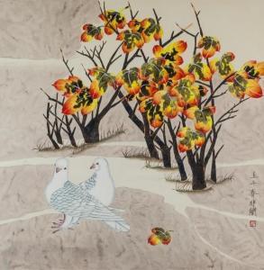 FEI AN YU 1888-1959,Pigeons,888auctions CA 2024-01-25