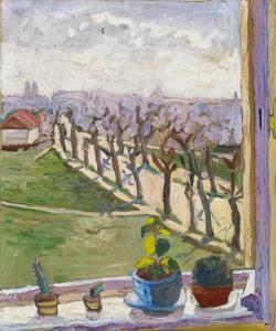 FEIGLER Fritz 1889-1948,View from the Studio Window (Munich?),Van Ham DE 2016-05-13