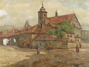 FEIKL Stanislav 1883-1933,A Motif from Old Prague,Palais Dorotheum AT 2017-05-27