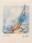 FEININGER Lyonel Charles 1871-1956,Sailing Boat,Lempertz DE 2022-06-02