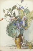 FEITH Gustav 1875-1951,Bunch of flowers in a pottery vase,1926,Galerie Koller CH 2009-06-16