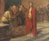 FELDMANN Louis 1856-1928,Ecce homo - Christus vor Pontius Pilatus,Von Zengen DE 2017-09-08