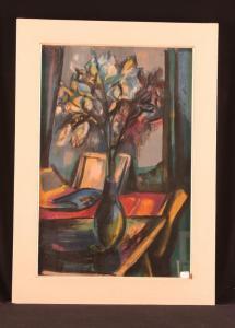 FELGER Paul Erich 1910-1979,Blumen in Vase,1960,Auktionshaus Rieber DE 2010-03-22