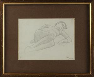 Feliu Elías 1878-1948,Desnudo femenino,1930,Bonanova ES 2023-10-04