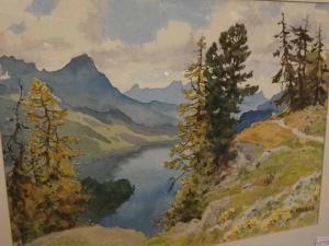 FELKEL C.F 1900-1900,Mountain landscape with lake,Keys GB 2016-09-19
