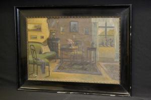 FELLIN A 1900,Room Interior,Bamfords Auctioneers and Valuers GB 2016-05-11