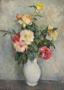 FELLINGER Leo 1884-1976,Blumen in einer Vase,Palais Dorotheum AT 2023-05-09