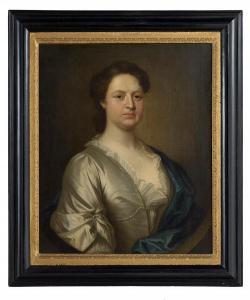 FELLOWES James 1690-1760,Portrait of a Member of the Nanney and Vaughan Fa,1750,New Orleans Auction 2018-03-17