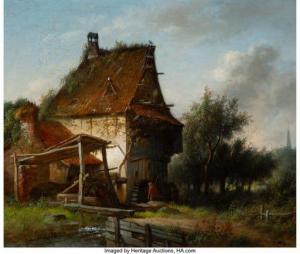 FELS Jan Jacob 1816-1883,The Mill,1875,Heritage US 2021-01-14