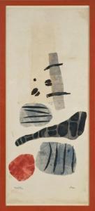 FENDELL Jonas,Science Symbols Oriental Feeling,1955/65,Los Angeles Modern Auctions 2011-10-09