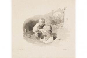 FENDI Peter 1796-1842,Mutter mit Kind,1829,Ketterer DE 2015-11-20