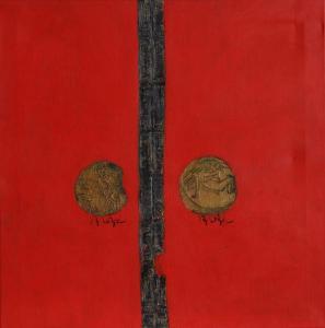 FENG Feng 1956,Red Door,2003,Ro Gallery US 2012-05-04