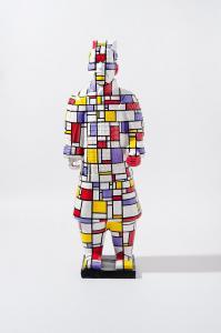 FENGHUA Liu 1956,Mondrian Terracotta Warrior,2006,Glerum NL 2011-05-23