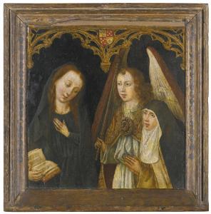 FENOLLERA JOSE MARIA 1851-1918,THE ANNUNCIATION, WITH A FEMALE DONOR,Sotheby's GB 2014-04-30