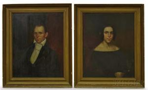 FENTON Charles L 1808-1877,Two Portraits,Skinner US 2017-03-23