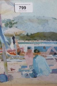 FENTON Samuel 1923,On the Beach,Lawrences of Bletchingley GB 2021-07-20