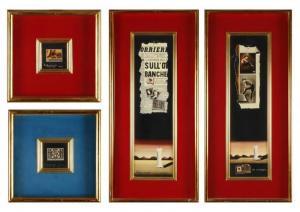 FERABOLI Mariolino 1923-1992,Lotto composto da 4 dipinti,1968,Capitolium Art Casa d'Aste 2020-06-30