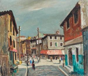 FERENC Farago 1900-1900,Francia kisváros,Nagyhazi galeria HU 2013-10-10