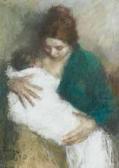 FERENCZI Noémi 1890-1957,mother and child,Waddington's CA 2005-06-13