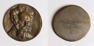 FERENCZY Beni 1890-1967,Munkácsy Mihály emlékérem (MM díj, hátoldal: 1844 - 1900),ARTE HU 2022-10-20