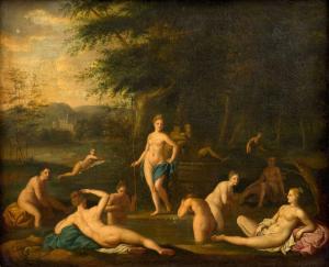 FERGUSON Henry 1655-1730,Diane découvrant la grossesse de C,Artcurial | Briest - Poulain - F. Tajan 2024-03-20