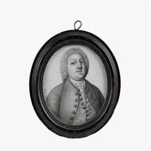 Ferguson James 1710-1776,Portrait miniature of a gentleman,Freeman US 2016-04-19