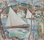 FERGUSSON John Duncan 1874-1961,Yachts,1927,Bonhams GB 2023-10-11