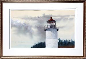 FERIOLA James Philip 1925-1998,Lighthouse,1975,Ro Gallery US 2023-07-27