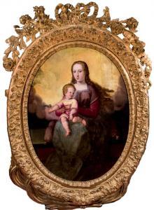 Fernandez Alejo 1475-1543,Virgen del pajarito,Duran Subastas ES 2016-12-21