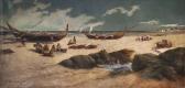 FERNANDEZ CARLOS GOMEZ,En la playa,1905,Castells & Castells UY 2014-09-03