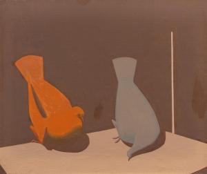 FERNANDEZ LOPEZ Luis 1900-1973,Deux colombes,1963/65,Sotheby's GB 2022-03-17