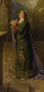 FERNANDEZ RAFAEL ARROYO 1819-1929,Female Saint,1880,Heritage US 2007-12-06