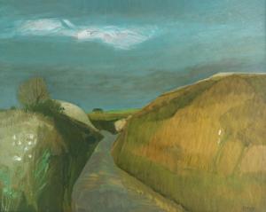 FERNEE Kenneth 1926,Dune Landscape,Halls GB 2021-11-28