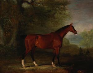 FERNELEY John 1782-1860,A chestnut hunter in a landscape,1806,Bonhams GB 2024-03-13