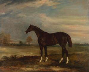FERNELEY John 1782-1860,Mr E H Reynard's Liver chestnut hunter "Revolution,Bonhams GB 2023-11-15