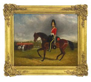 FERNELEY Jr. John 1815-1862,AN OFFICER OF THE 3RD DRAGOON GUARDS ON HIS CHARGE,Sotheby's 2014-10-18