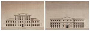 FEROGIO François Fortuné A,Designs for a Military School and an Armory,Sotheby's 2023-01-25