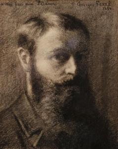 FERRÉ Georges 1853-1924,Portrait,1884,Brissoneau FR 2014-03-19