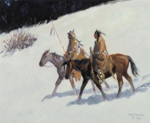 FERRARA JOE 1932-2004,Winter in the Judith,Scottsdale Art Auction US 2023-08-26