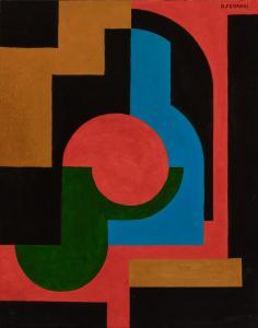 FERRARI ARNALDO 1906-1974,Untitled (Composition),2022,William Doyle US 2023-06-07