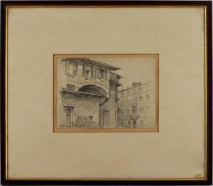 FERRARI Arturo 1861-1932,Angolo della Vecchia Milano,Il Ponte Casa D'aste Srl IT 2024-02-20