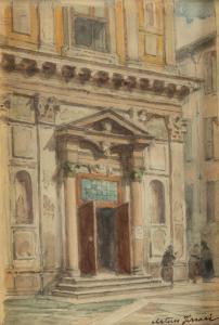 FERRARI Arturo 1861-1932,Milano, Chiesa di San Vito in Pasquirolo,Finarte IT 2024-03-27