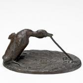 FERRARI Febo 1865-1951,Duckling Sundial,1928,Rago Arts and Auction Center US 2009-05-15