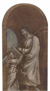 FERRARI Gaudenzio 1480-1546,Saint Matthieu et l'ange,Joron-Derem FR 2021-11-09