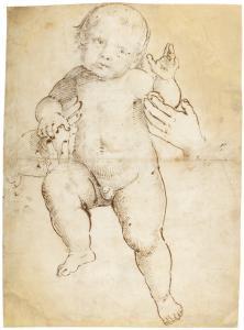 FERRARI Gaudenzio 1480-1546,STUDY FORAN INFANT CHRIST,Sotheby's GB 2019-07-03