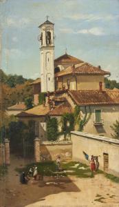 FERRARI Giovanni Battista 1829-1906,San Rocco Chiesa Vecchia,Il Ponte Casa D'aste Srl IT 2023-12-19